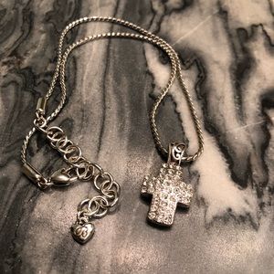 Brighton Sacred Cross Reversible Necklace